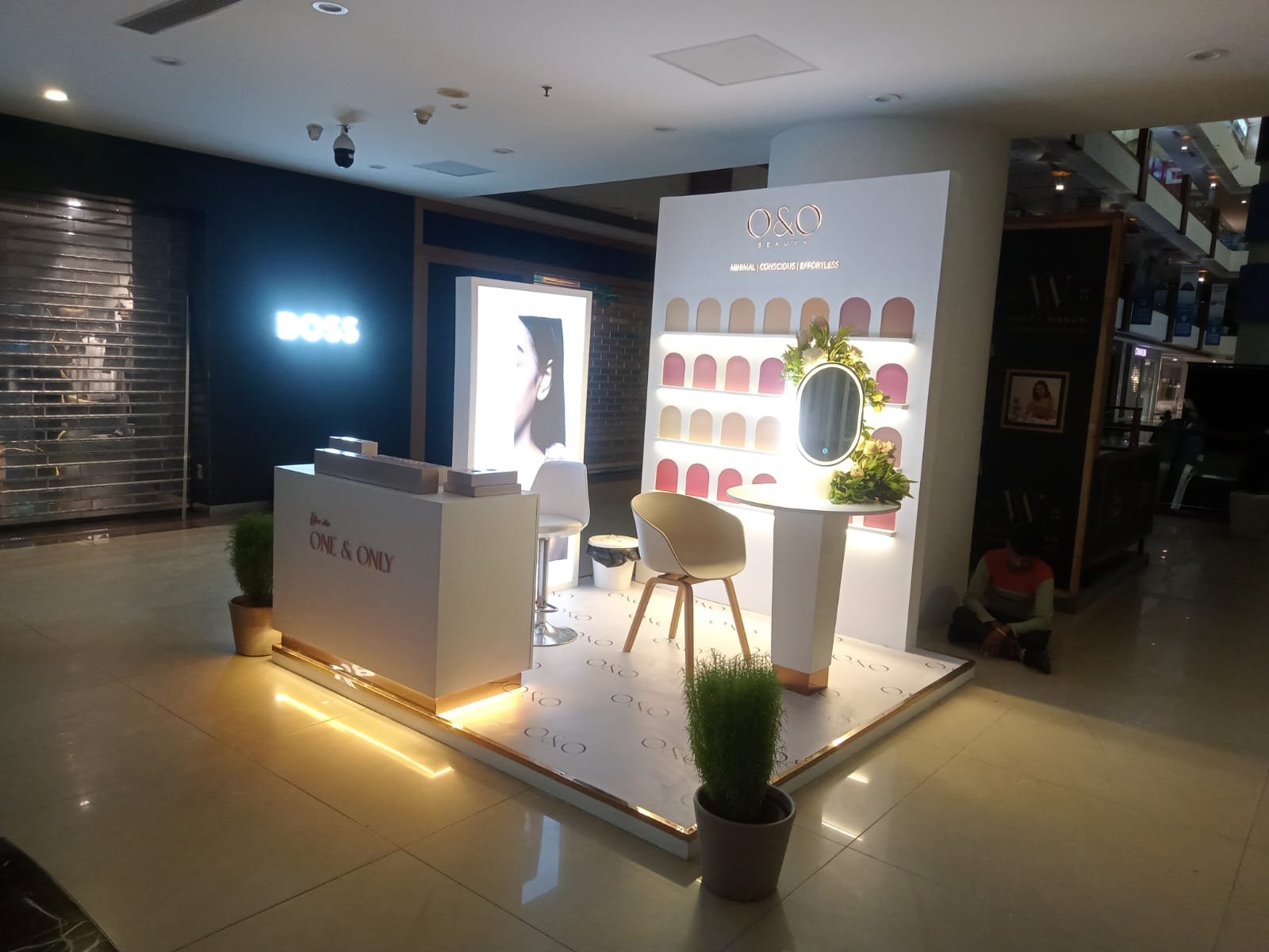 Mall and airport kiosk by Divine Design & Exhibits